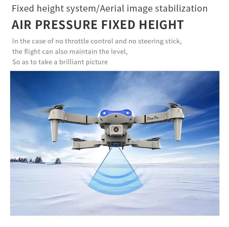 E99 Pro Drone with HD Camera, App Control & 50m Range-3 batteries / United States