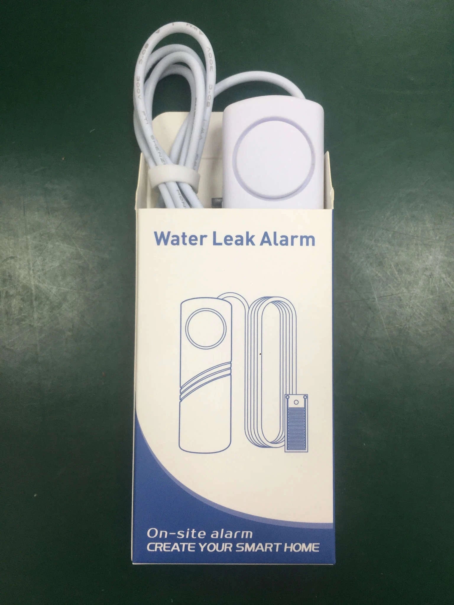 Earykong Water Leak Alarm – 90dB Flood & Overflow Sensor-Default Title
