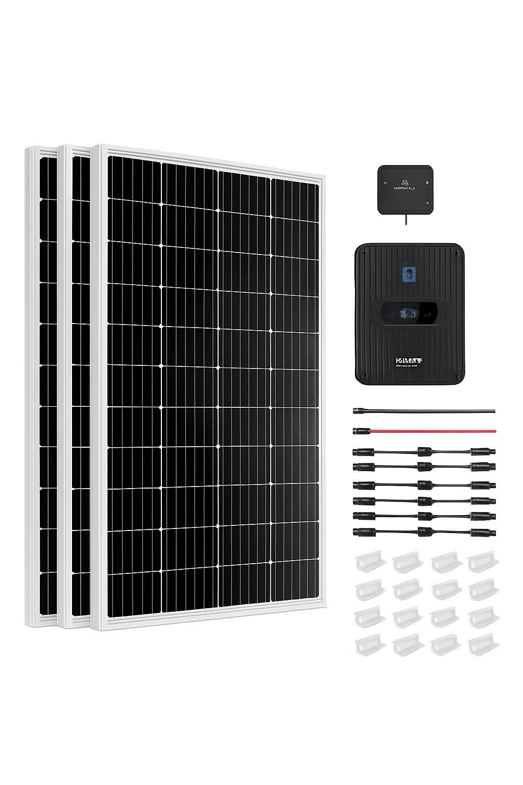400W 12V Solar Panel Kit for Off-Grid Home, RV & Boat