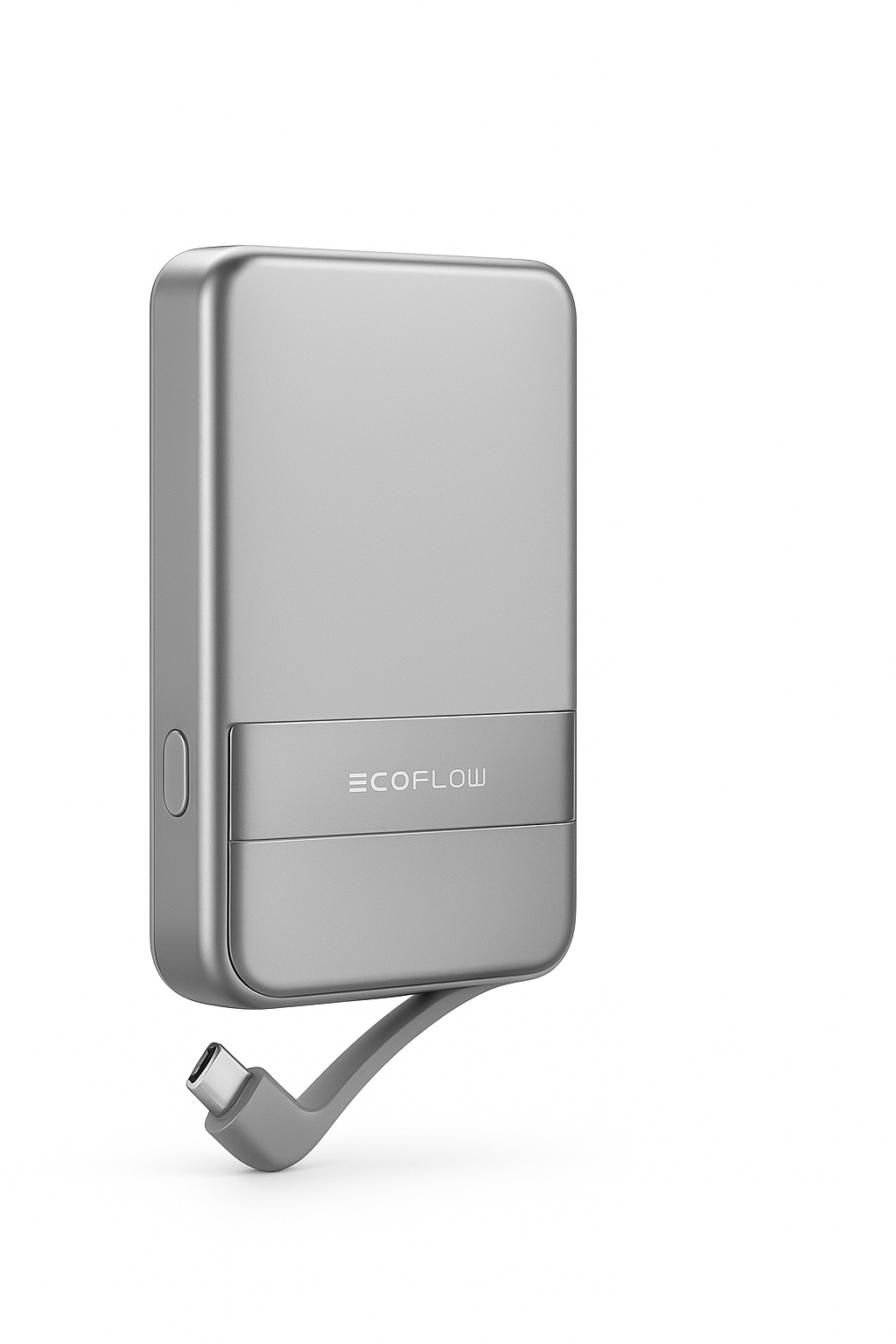 ECOFLOW Rapid Power Bank Wireless 5000mAh, Qi2 Certified Ultra-Fast Magnetic Portable Charger with Stand & Built-in USB-C Cables