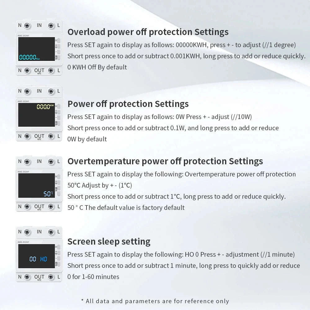 EcoSense 8-in-1 Smart Energy Meter-KWS-302L