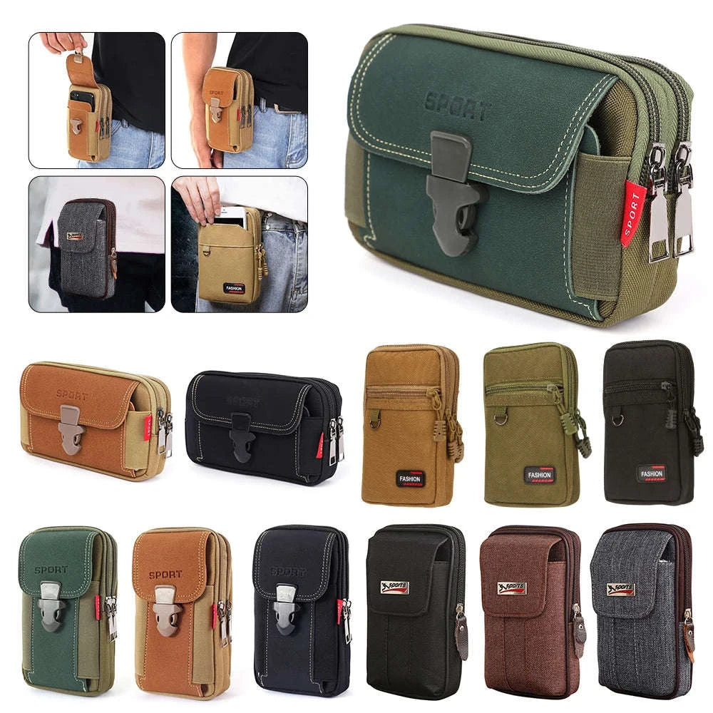 EDC Molle Bag Tactical Outdoor Waist Pouch-6.5 Inch Molle Pouch / france