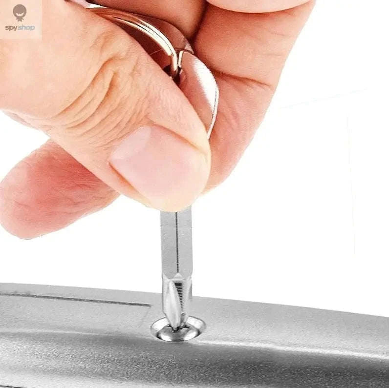 EDC Pocket Screwdriver Keychain Set – Compact Multi-Bit Everyday Tool-Small Screwdriver SL