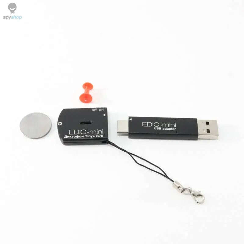 Edic Mini Tiny Plus B76 Digital Voice Recorder-Default Title