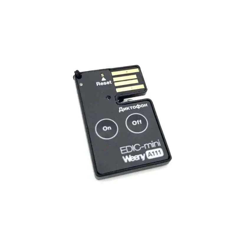 Edic-mini Weeny A111 Digital Voice Recorder – 50h Recording-Default Title