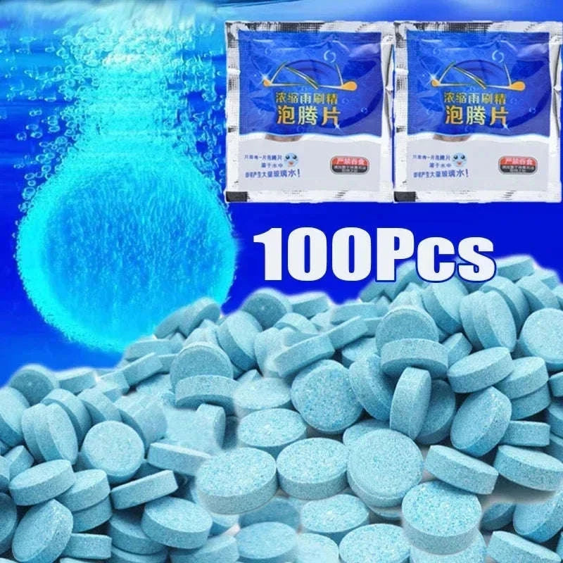 Effervescent Car Washer Tablets-50PCS