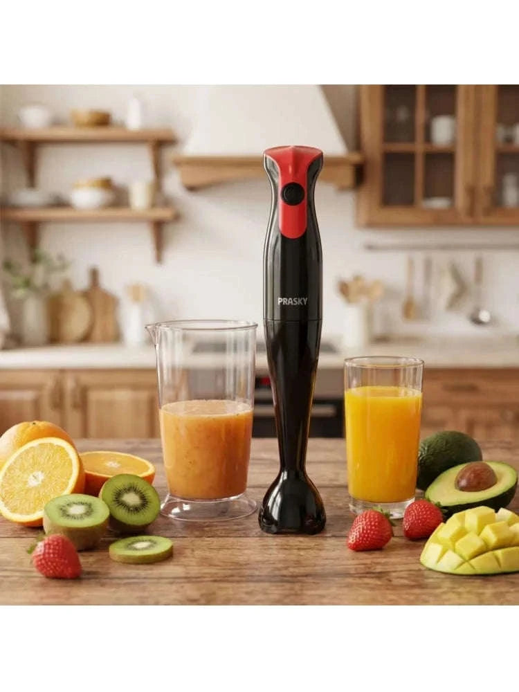 Effortless Immersion Hand Blender for Smoothies, Soups, and Purees-black / United States