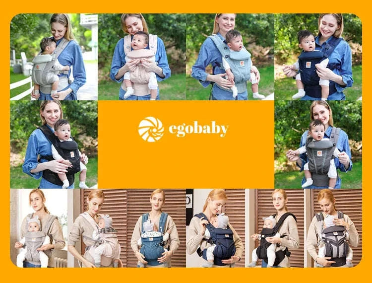 Egobaby 360 Omni Baby Carrier – Breathable Ergonomic Support-Dark Blue
