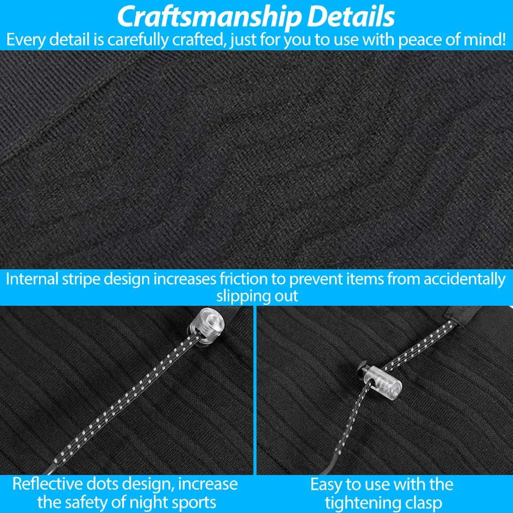 Elastic Sports Waist Bag Pack-BAG652-500ML / L / CHINA