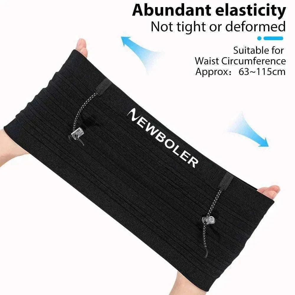 Elastic Sports Waist Bag Pack for Running and Training-BAG652-500ML / L / CHINA