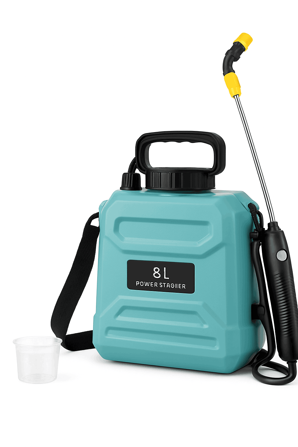Electric Backpack Garden Sprayer 5L/8L with Adjustable Nozzles-5L-green