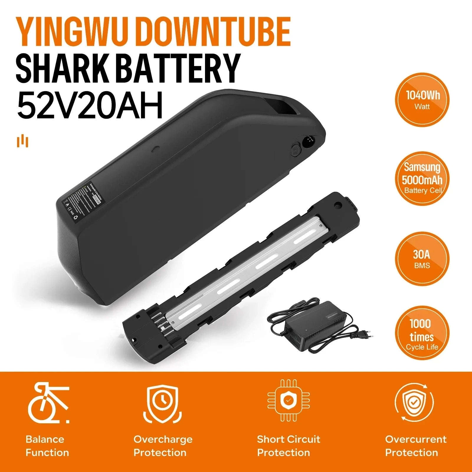 Electric Bicycle Battery Hailong 21700/18650 Pack for Powerful Ebikes-36V13Ah 468Wh (Grade-A Cells )