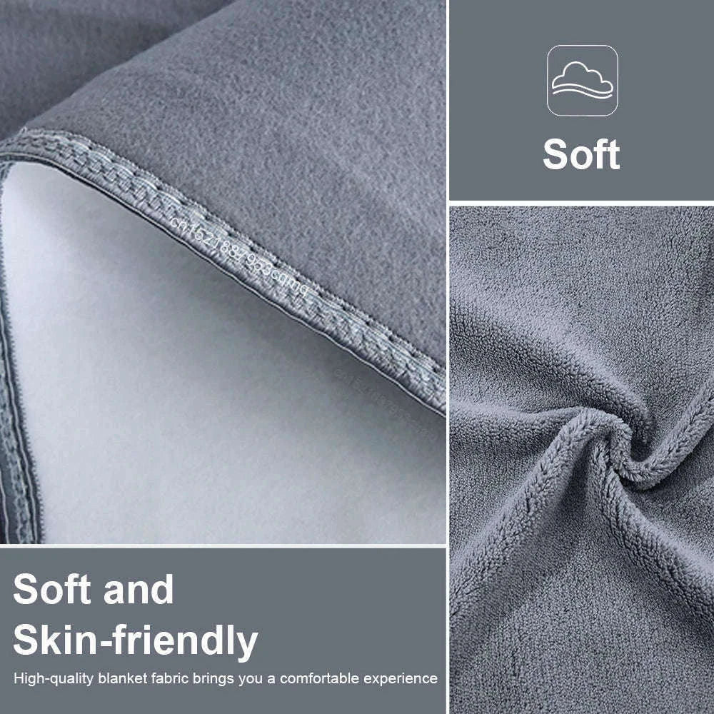 Electric Blanket 220V Thicker Automatic Thermostat Heating Blanket-70x150cm Lattice / EU