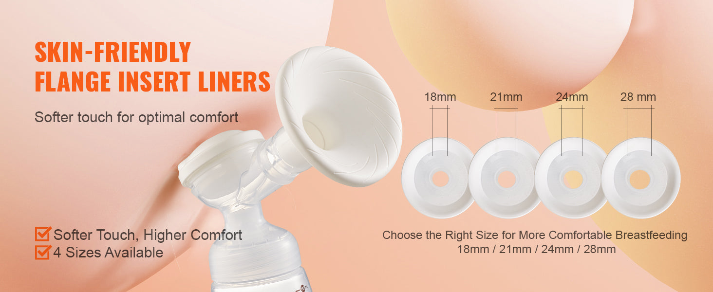 Portable Rechargeable Double Electric Breast Pump with LED Display