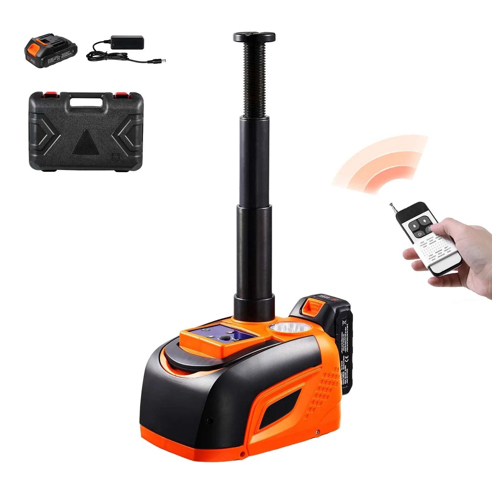 Electric Car Jack 5T with Remote Control & LED Light-5T / france