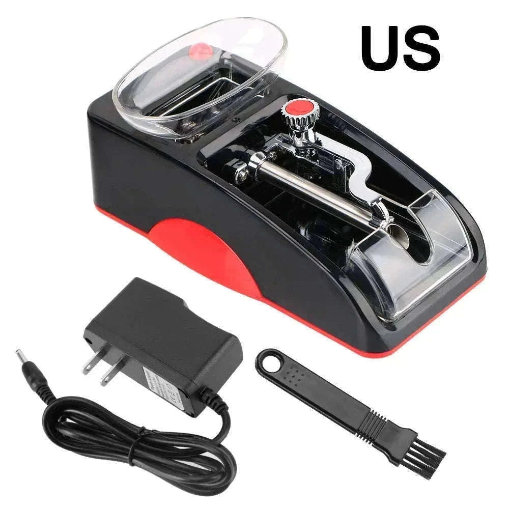 Electric Cigarette Rolling Machine for Fast, Consistent Rolls-Red EU