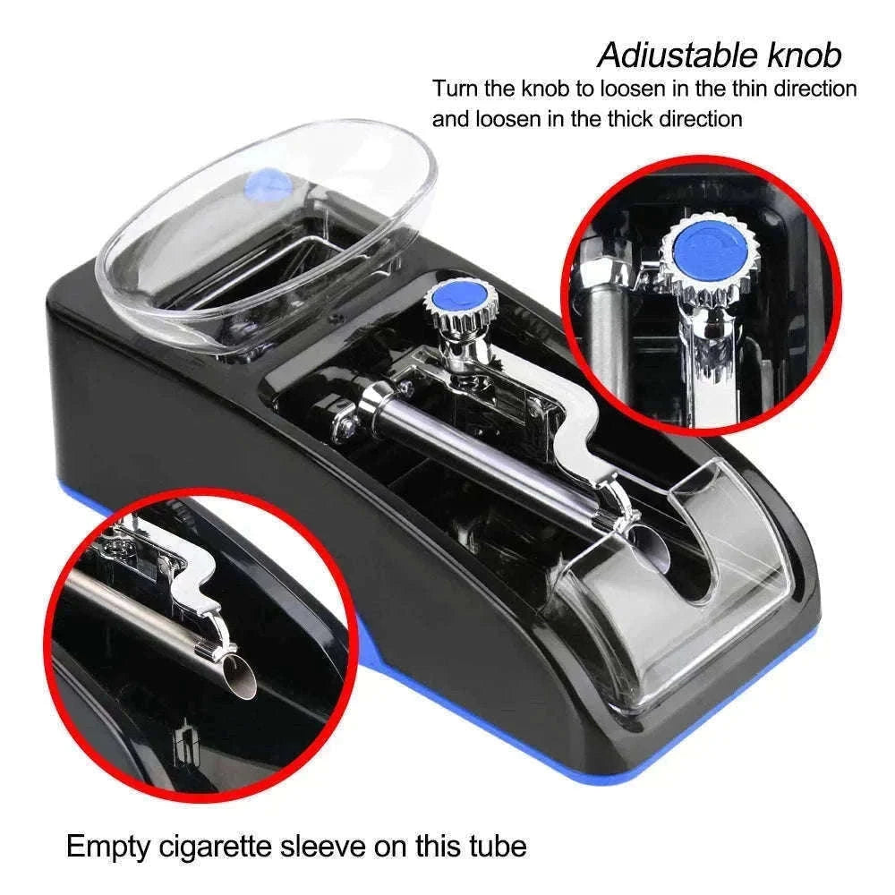 Electric Cigarette Rolling Machine for Fast, Consistent Rolls-Red EU