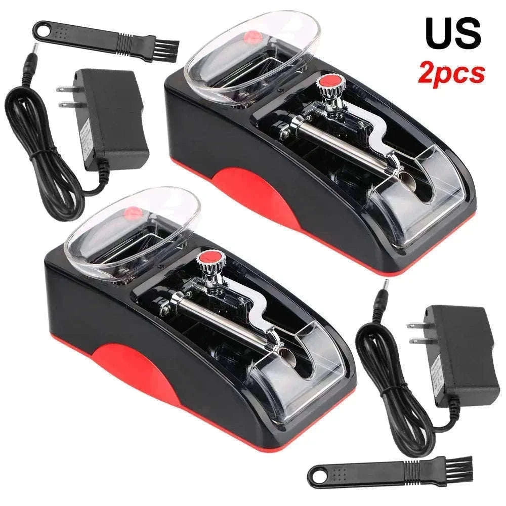 Electric Cigarette Rolling Machine for Fast, Consistent Rolls-Red EU