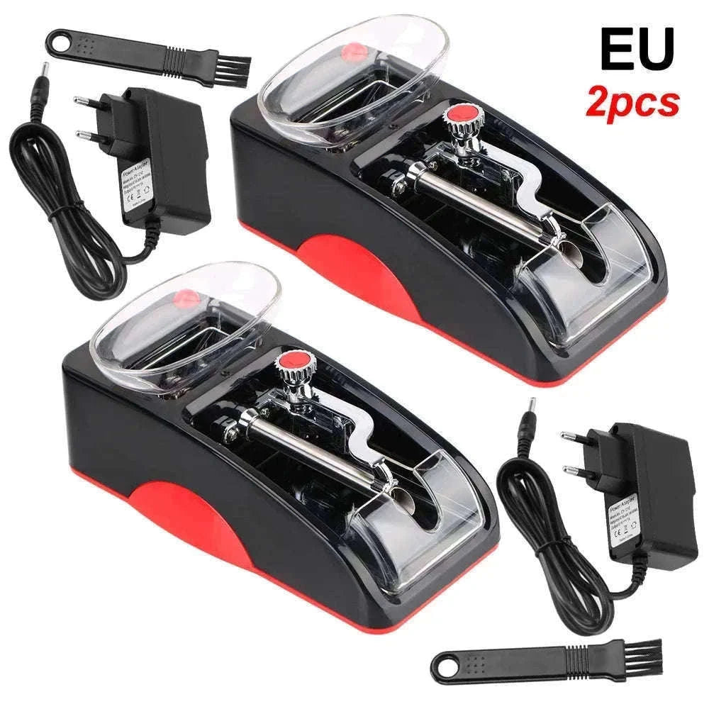 Electric Cigarette Rolling Machine for Fast, Consistent Rolls-Red EU