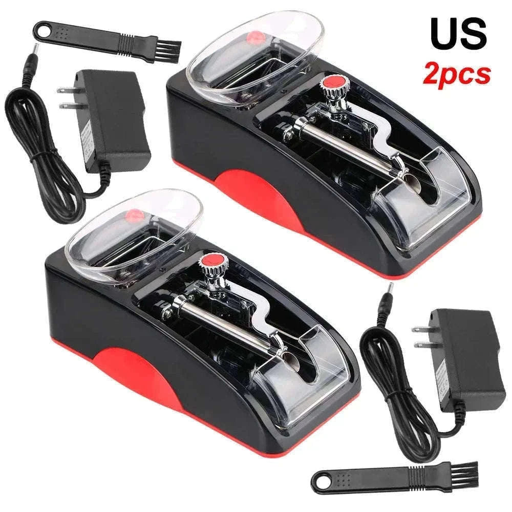 Electric Cigarette Rolling Machine for Fast, Consistent Rolls-Red EU