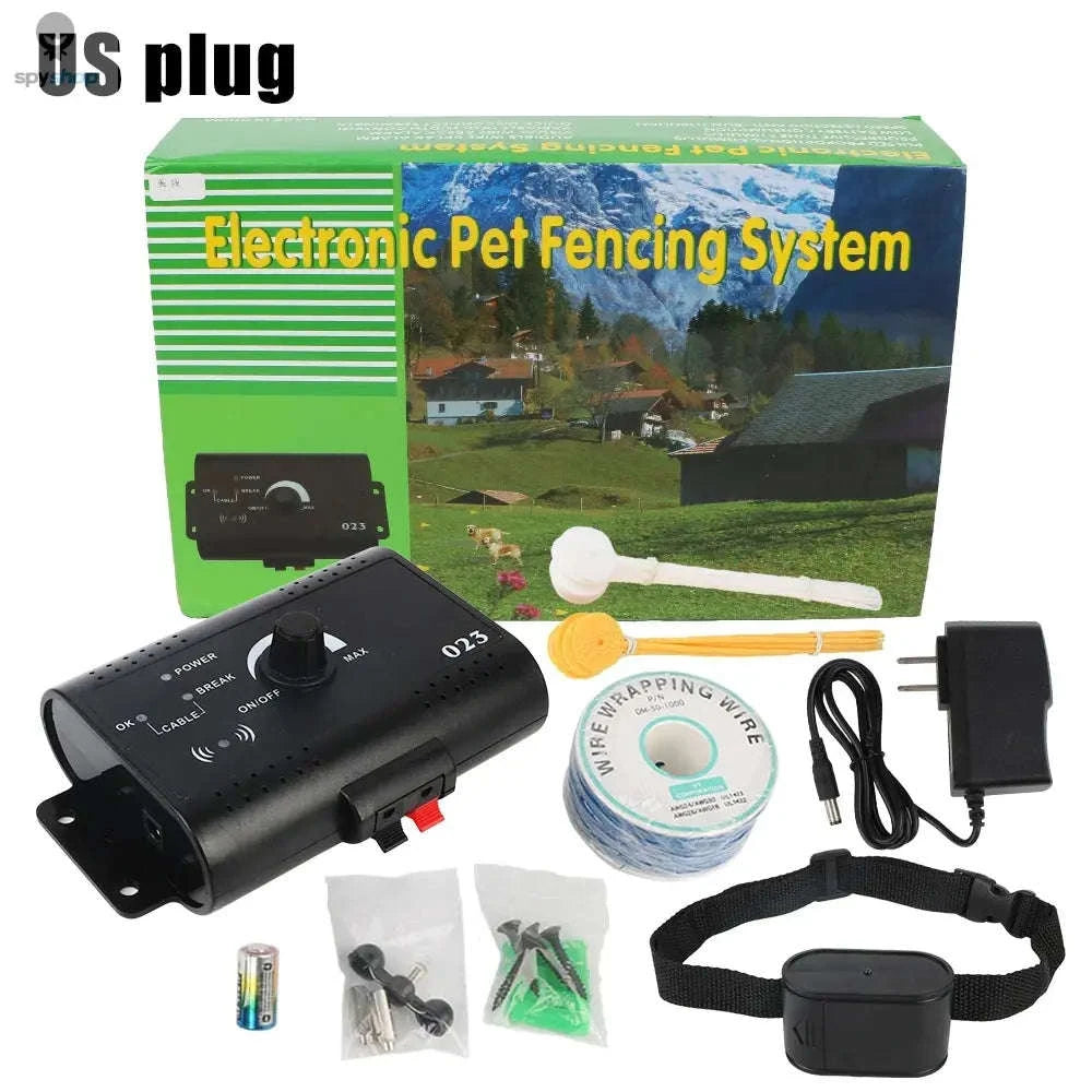 Electric Dog Fence System – Invisible Boundary, Safe Outdoor Freedom-EU Plug