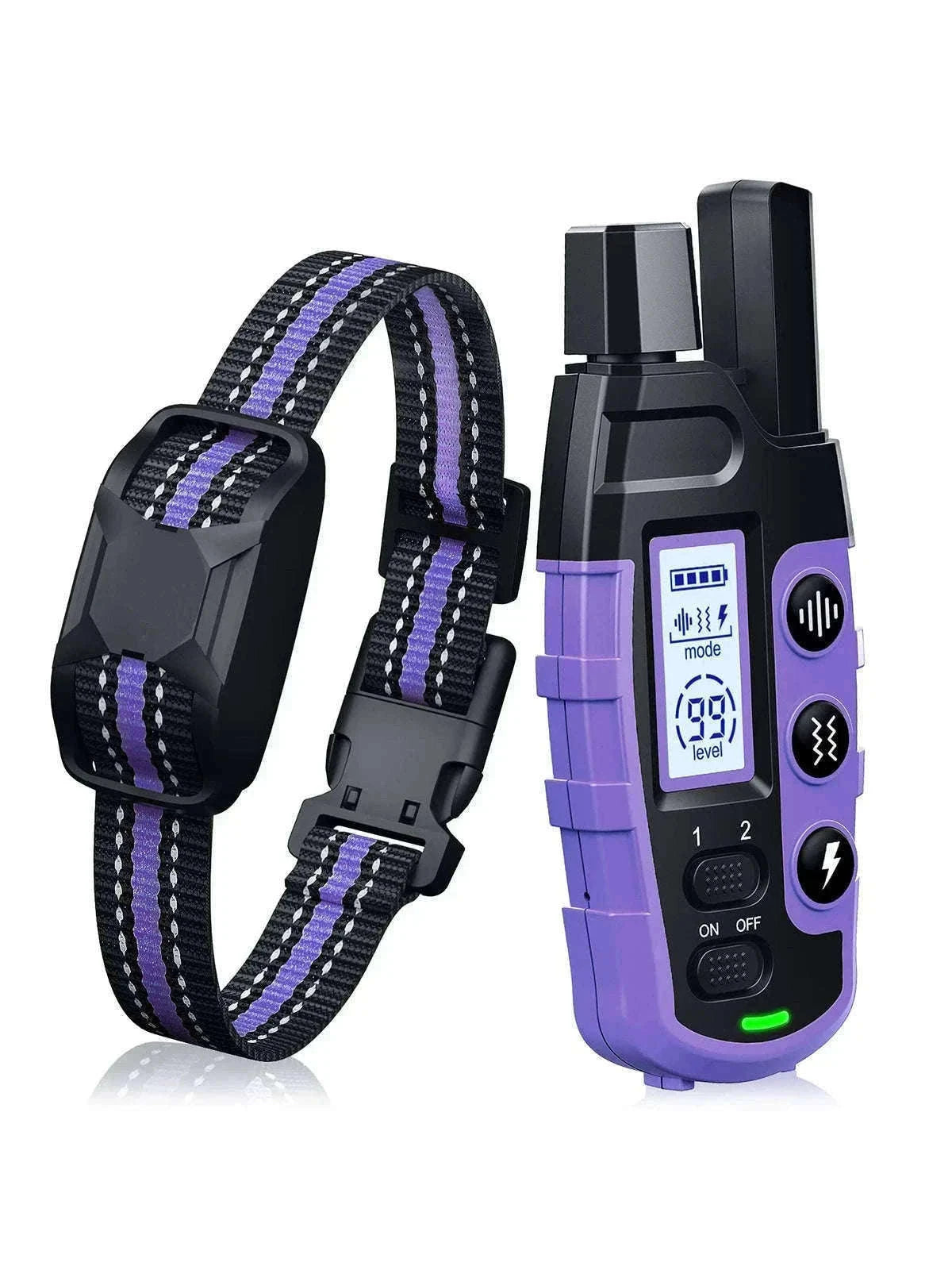 Electric Dog Training Collar with 3300Ft Waterproof Remote-For 2 Dogs