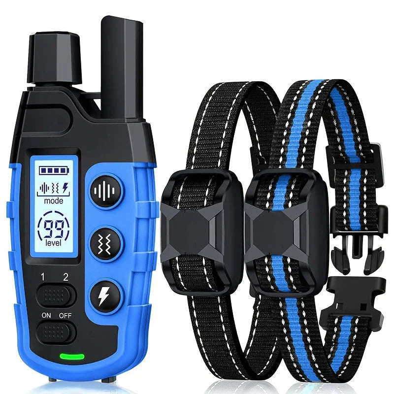 Electric Dog Training Collar with 3300Ft Waterproof Remote-For 2 Dogs