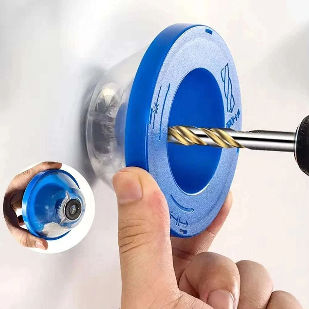 Electric Drill Dust Cover – Clean, Safe, Dust‑Free Drilling-Orange