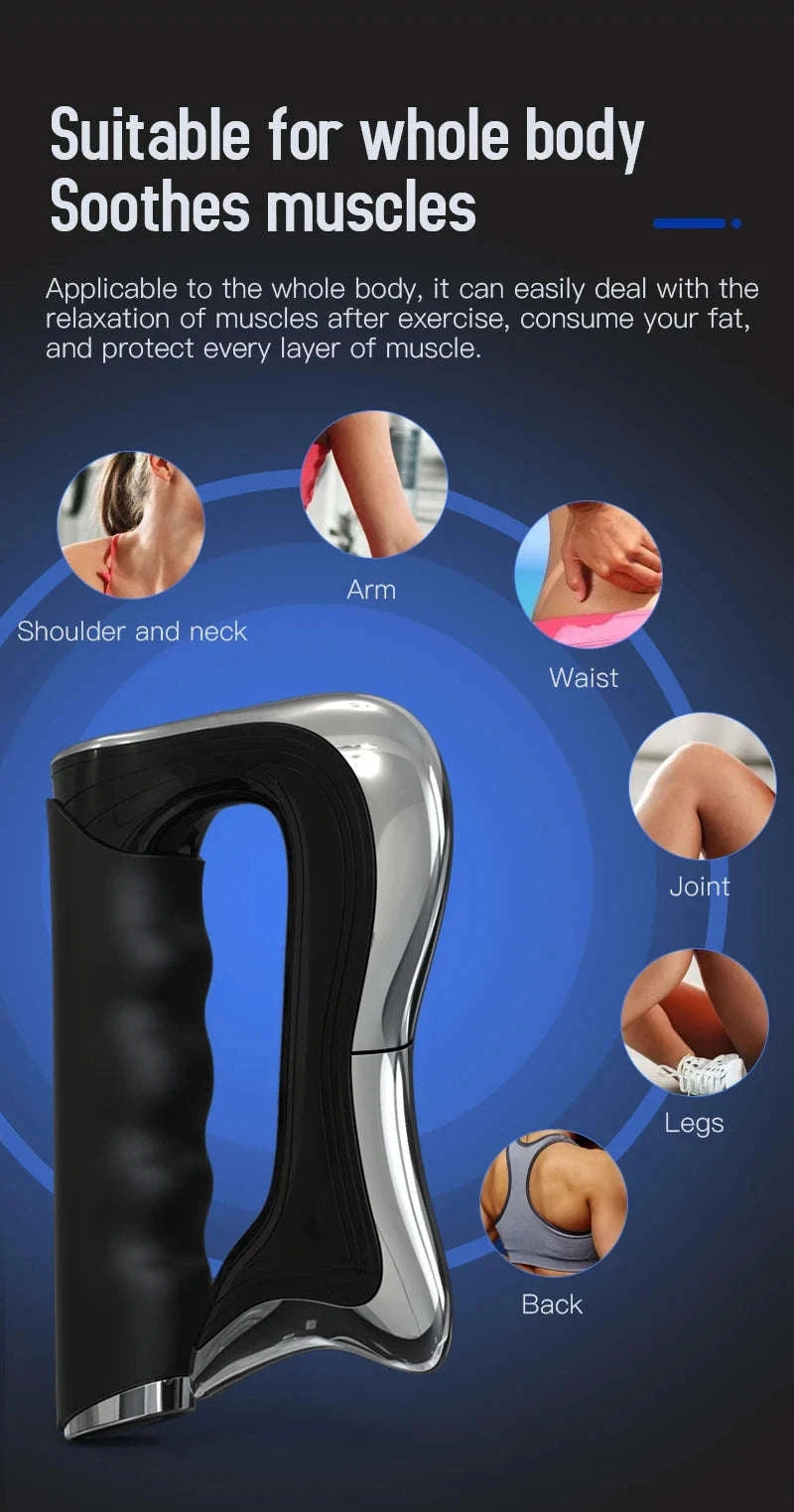 Electric Fascia Knife Massager-White