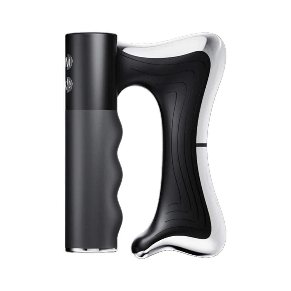 Electric Fascia Knife Vibration Body Massager-Black / United States