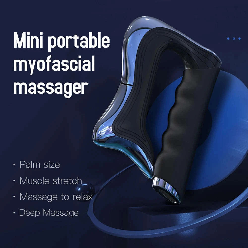Electric Fascia Massager Hyperblade Massage Blade Tool-Black