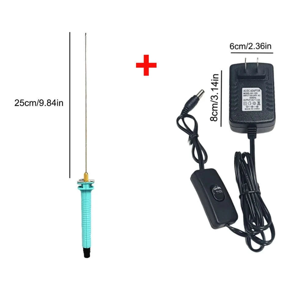 Electric Foam Cutter Pen Hot Wire Tool Fast Heating 110-240V-25cm US Plug / United States