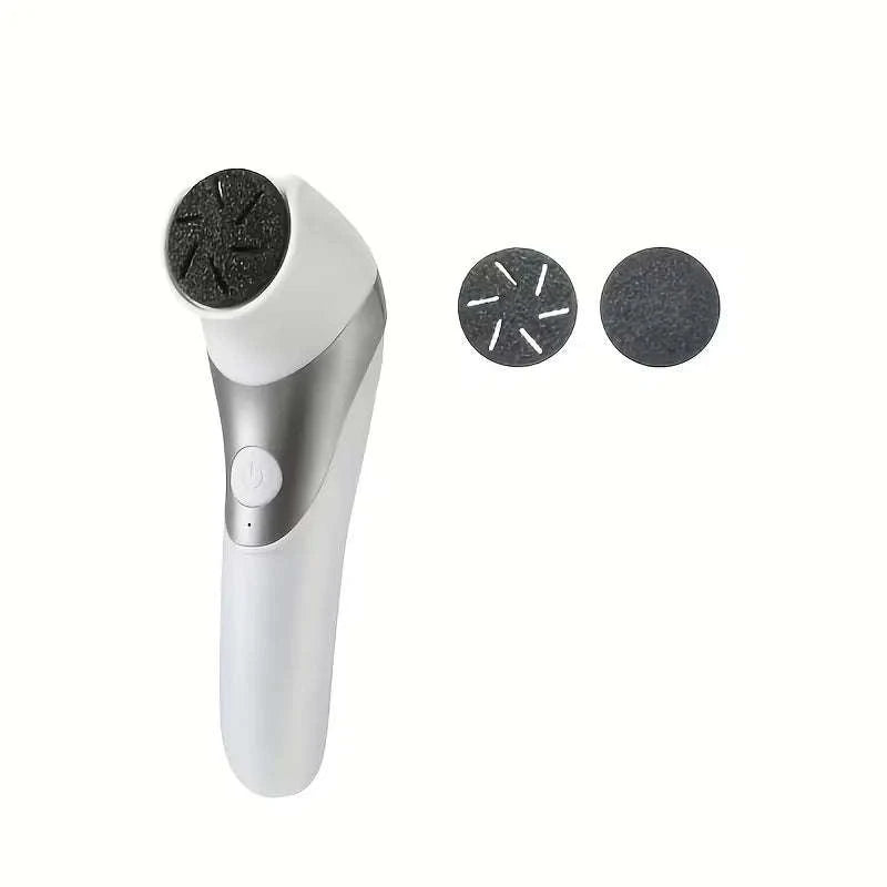 Electric Foot Callus Remover Rechargeable Pedicure Grinder Tool-White 1 / United States