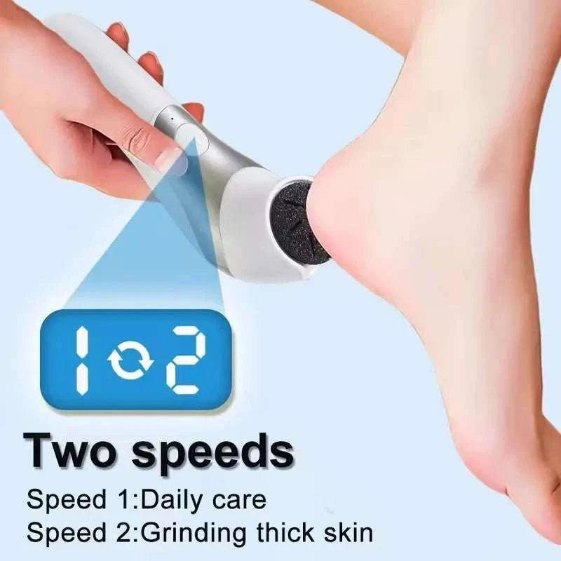 Electric Foot Callus Remover Rechargeable Pedicure Grinder Tool-