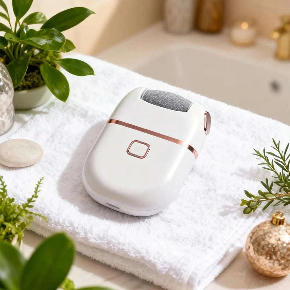 Electric Foot Callus Remover with 3 Roller Heads & 2 Speeds-Upgraded (3 Heads) / United States