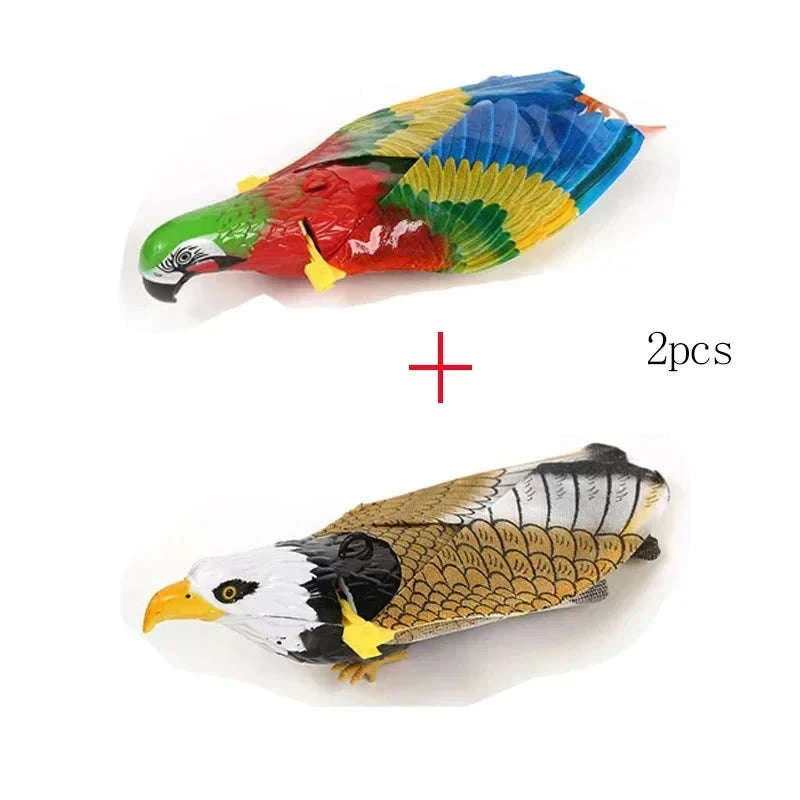 Electric Hanging Bird Cat Toy-eagle-Upgraded