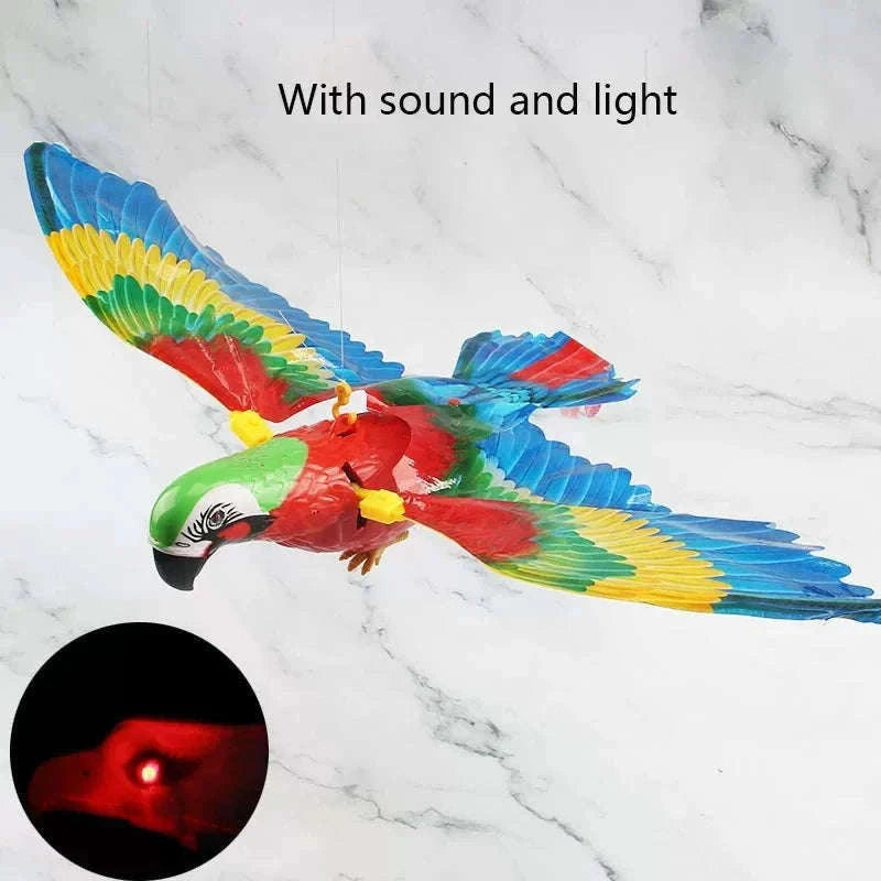 Electric Hanging Bird Cat Toy for Active Indoor Play-eagle-Upgraded