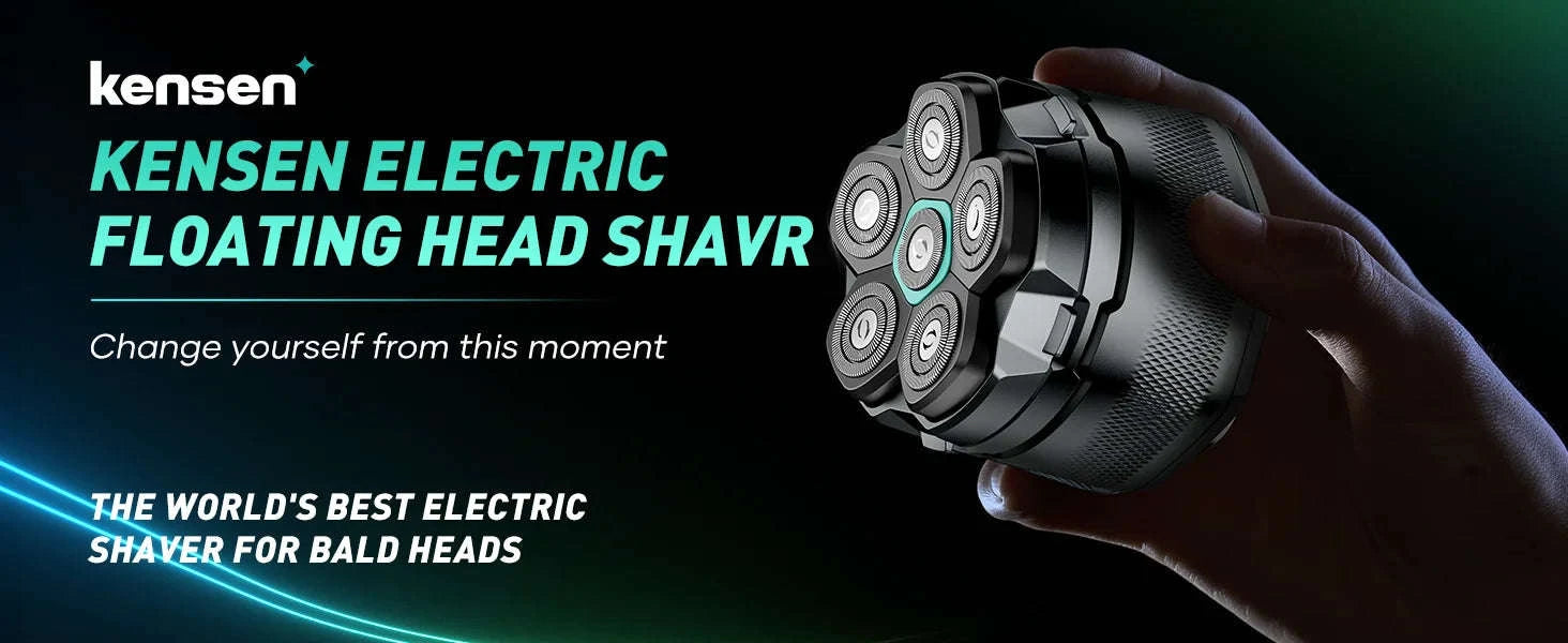 Electric Head Shaver for Smooth, Fast Bald Shaving-Head shaver / spain
