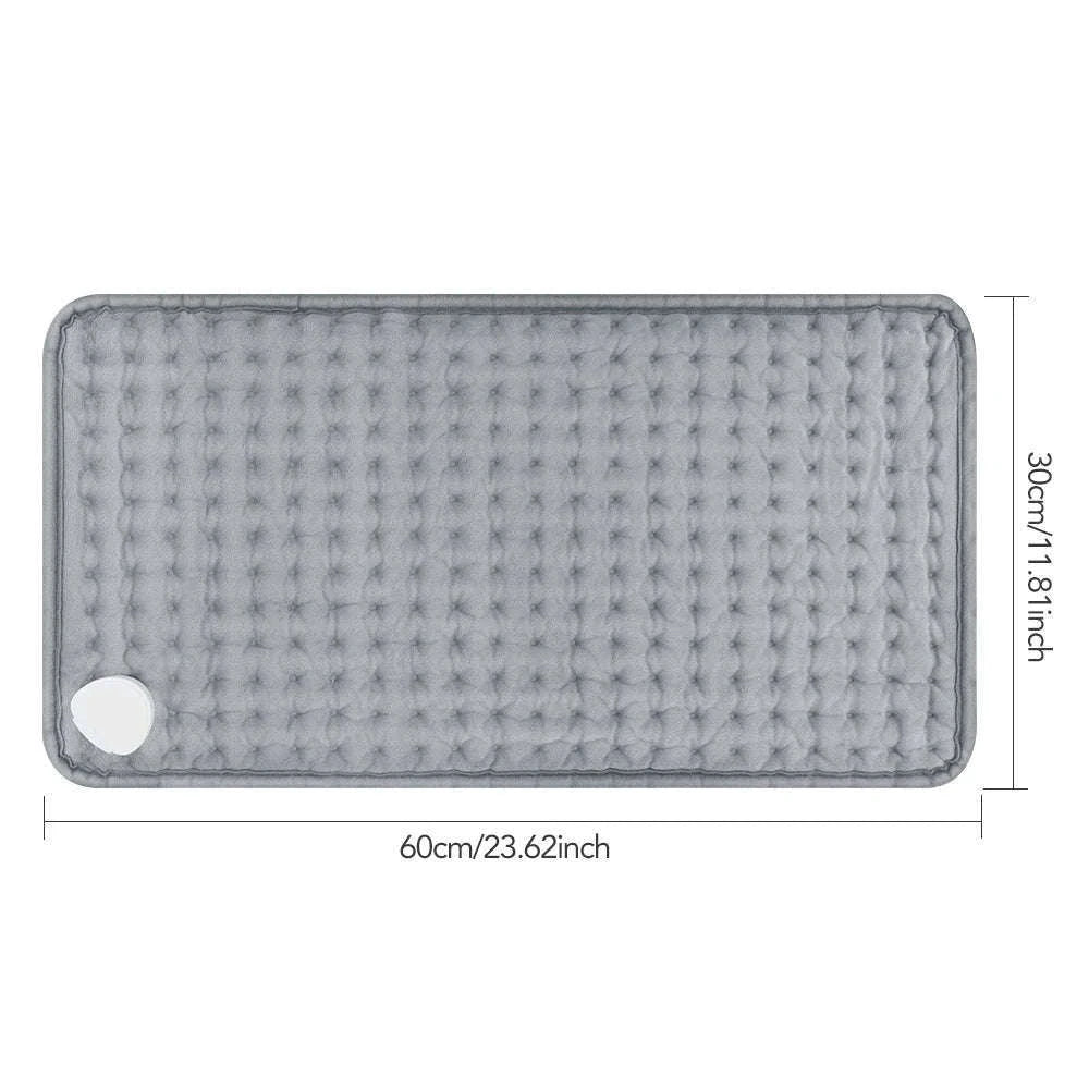 Electric Heating Pad with 9 Heat Levels and Timer-EU Plug 220-240V