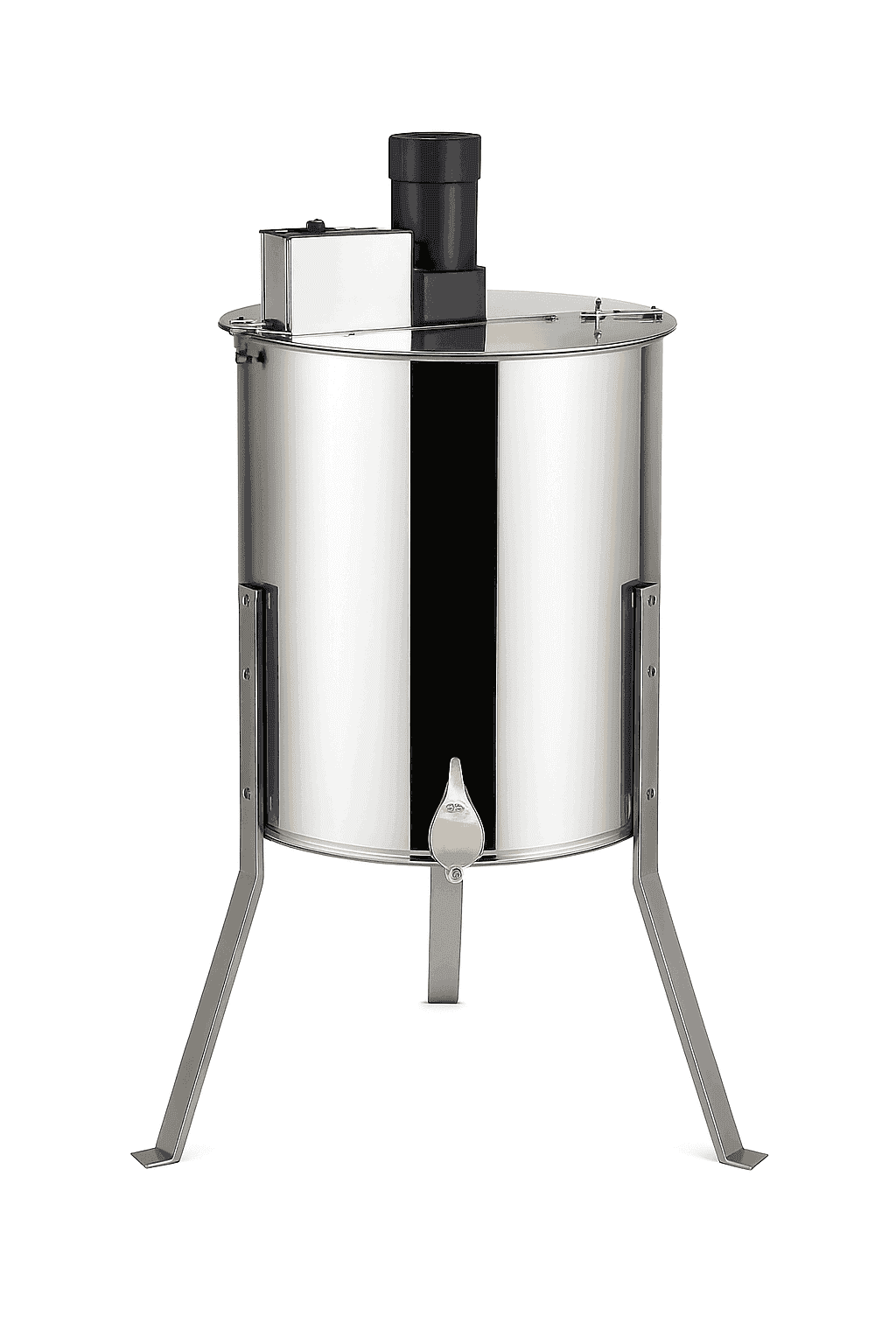Electric Honey Extractor 4/8 Frames Stainless Steel with Adjustable Stand-18.5in / spain