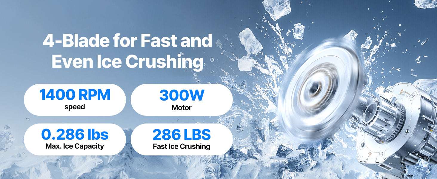 Electric Ice Crusher Machine with Bowl & Cover, 3KG/Min Shaved Ice-143lbs / United States