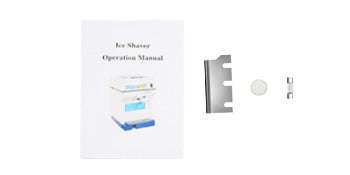 Electric Ice Shaver Machine with Adjustable Ice Fineness-120KG Per Hour / spain