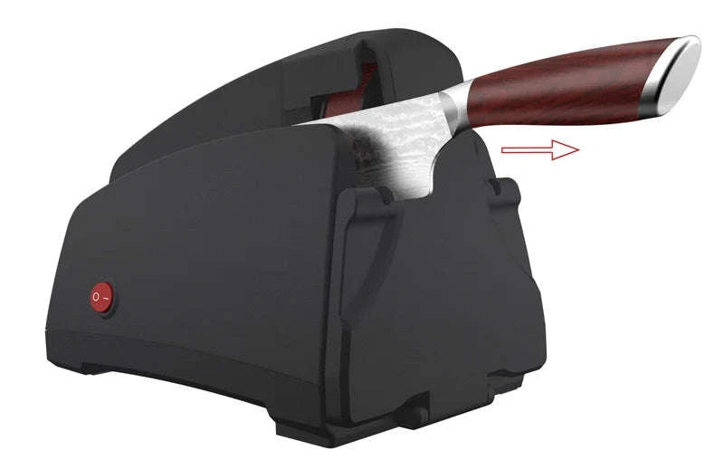 Electric Knife Sharpener with 3-Stage Diamond Grinding System-Sharpeners Set / sharpener / Russian Federation