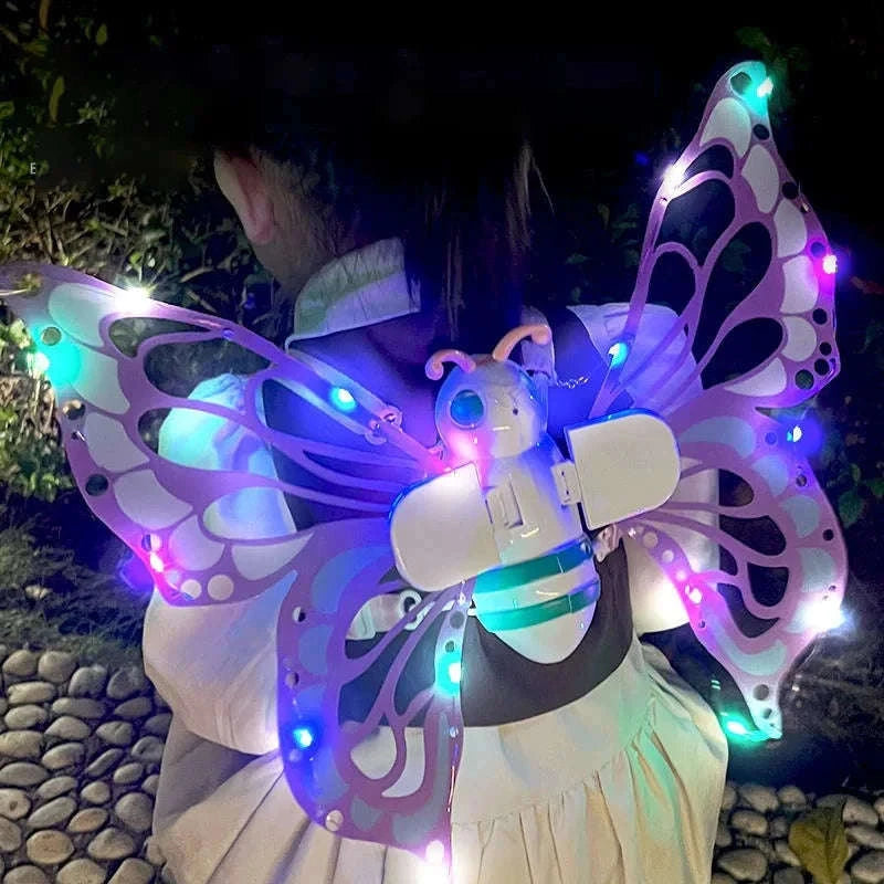 Electric Light-Up Fairy Wings for Girls-White