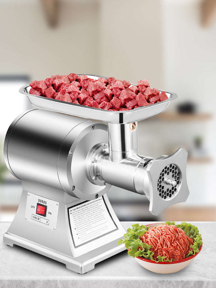 Electric Meat Grinder 1100W Stainless Steel Commercial-850W / Canada / 120kg/h