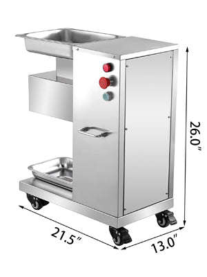 Electric Meat Slicer 750W 3 mm Stainless Steel Cutter-United Kingdom