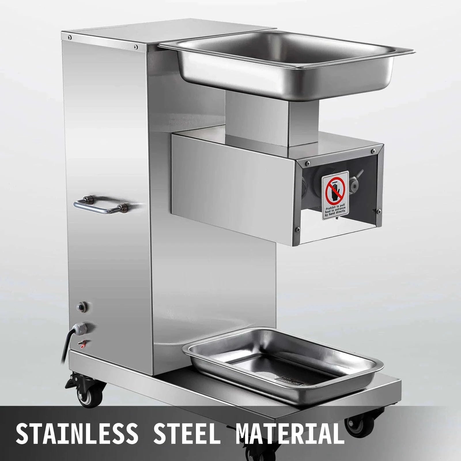 Electric Meat Slicer 750W 3 mm Stainless Steel Cutter-United Kingdom