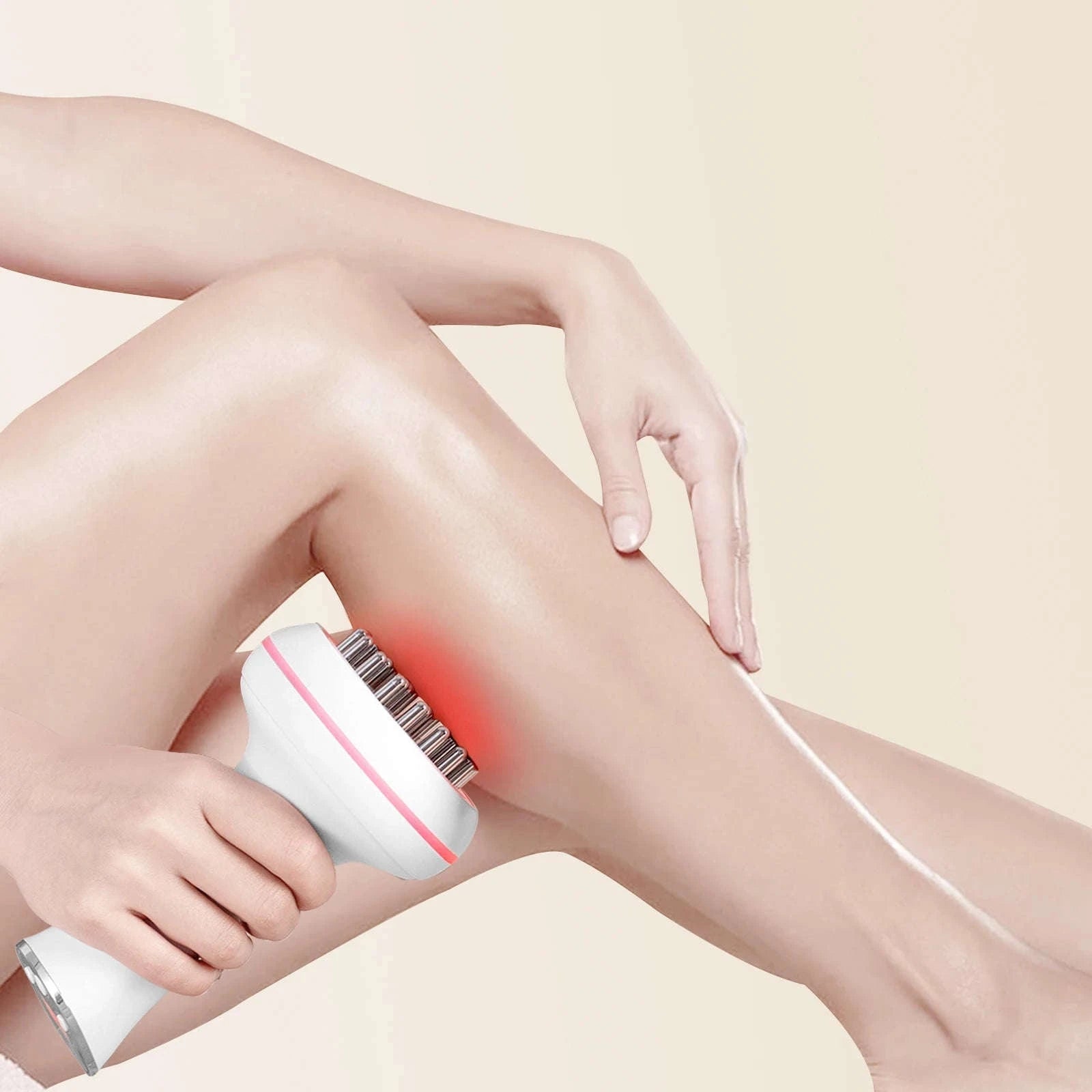 Electric Meridian Massager for Full-Body Relief-WHITE / United States