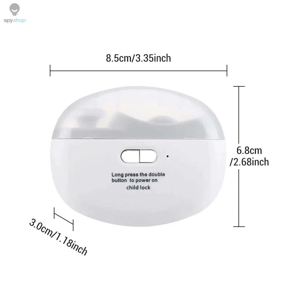 Electric Nail Trimmer & Polisher – LED Precision, Smooth Results, Rechargeable Design-Default Title