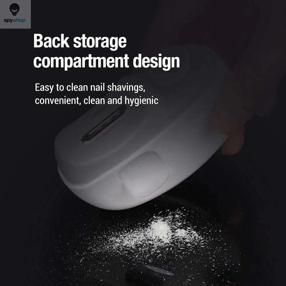 Electric Nail Trimmer & Polisher – LED Precision, Smooth Results, Rechargeable Design-Default Title